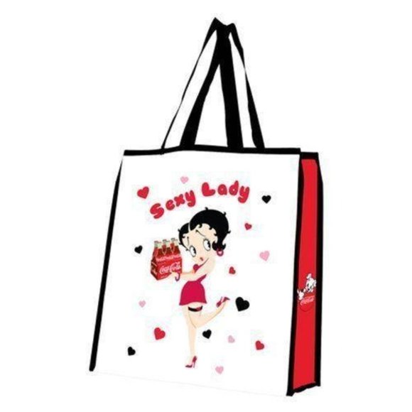 Betty Boop And Coca-Cola "Sexy Lady" Recycle Tote - Picture 4 of 4